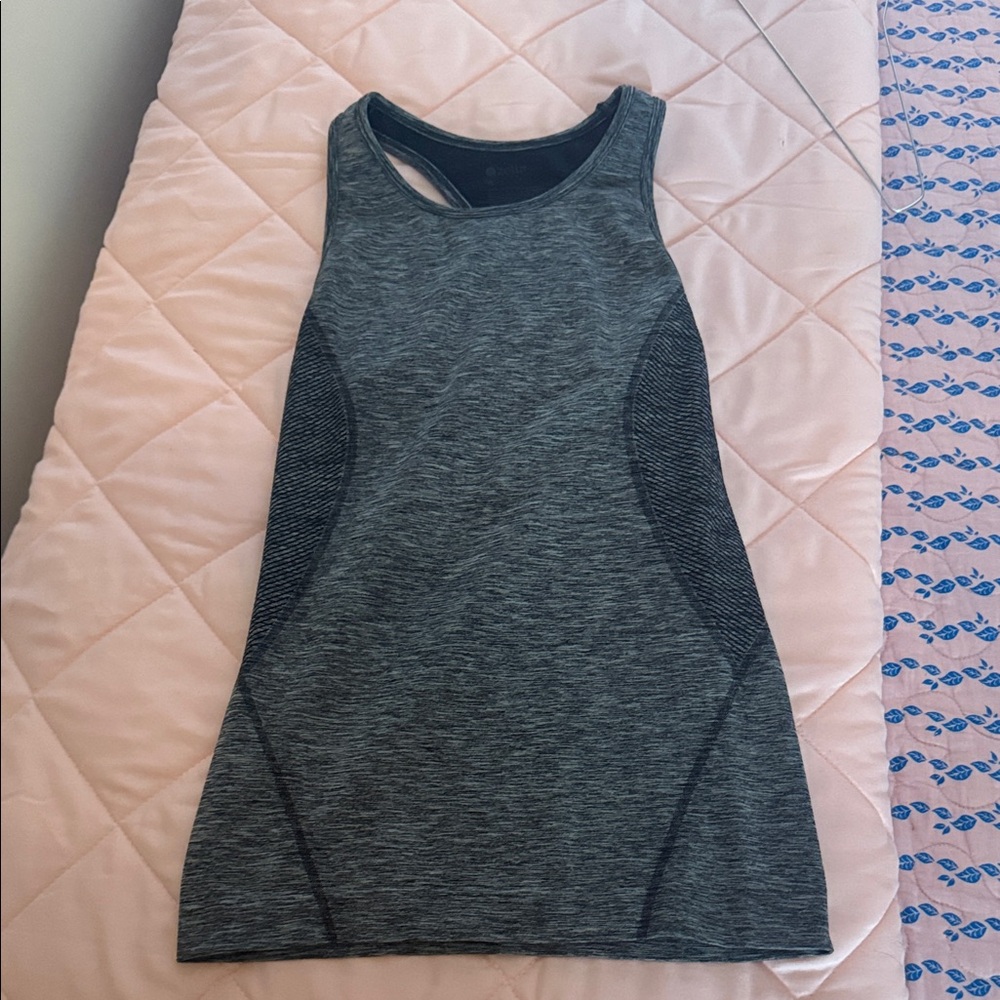 Zella Heathered Gray Athletic Tank